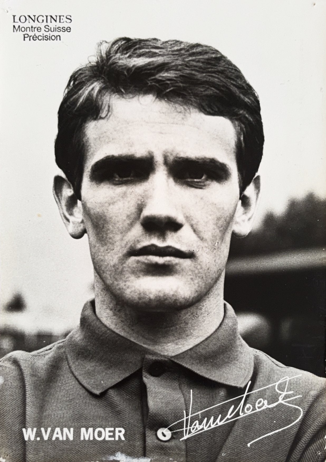 Spelerskaart Wilfried van Moer - Standaard Luik, Ophalen of Verzenden, Gebruikt, Feyenoord, Spelerskaart