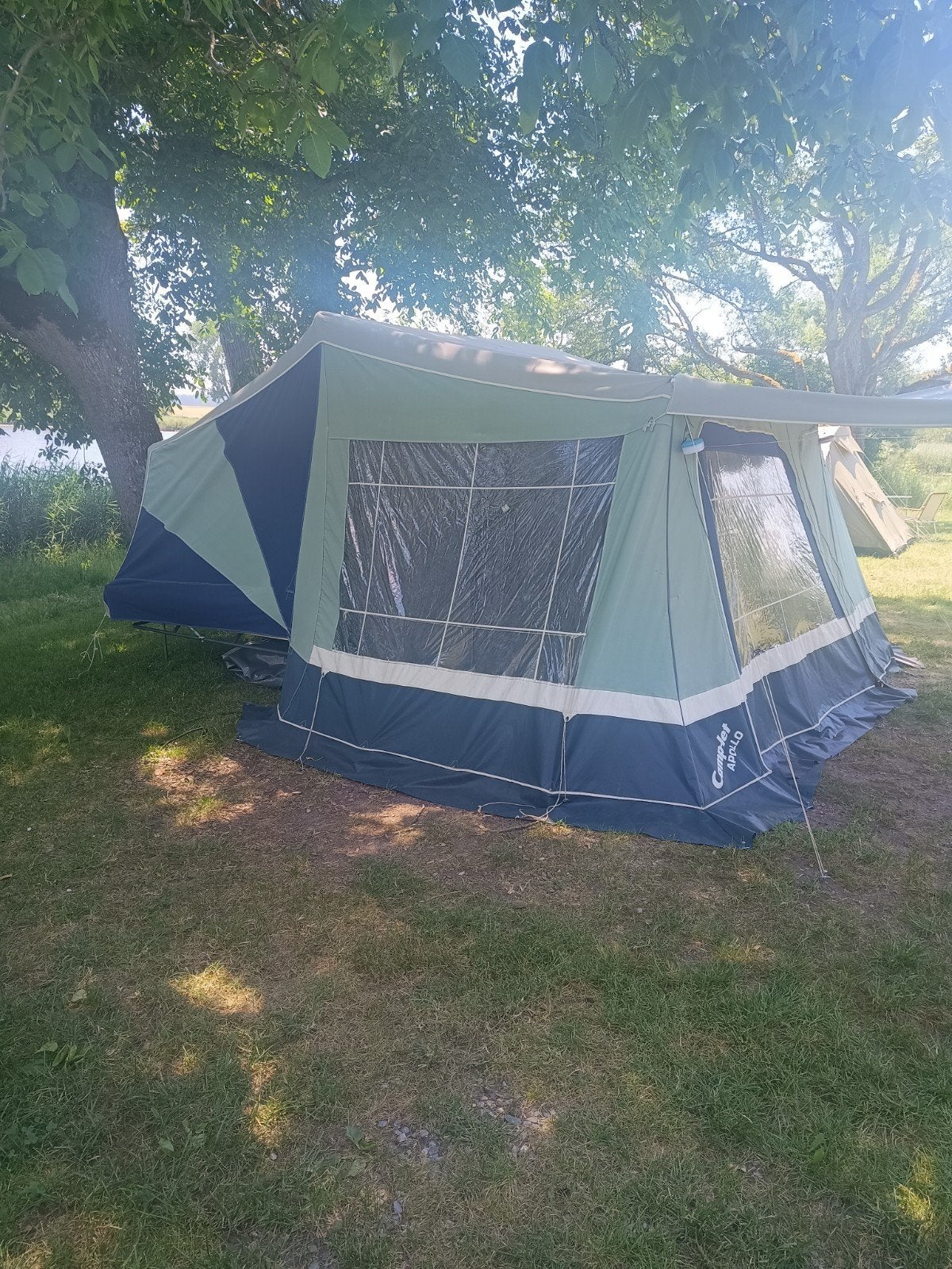 Camplet apollo lux, Ophalen