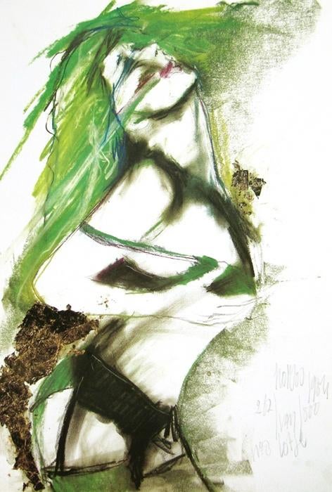 16 lithos " Strippers  " van Leo Bos , samen € 40, Antiek en Kunst, Kunst | Litho's en Zeefdrukken, Ophalen of Verzenden