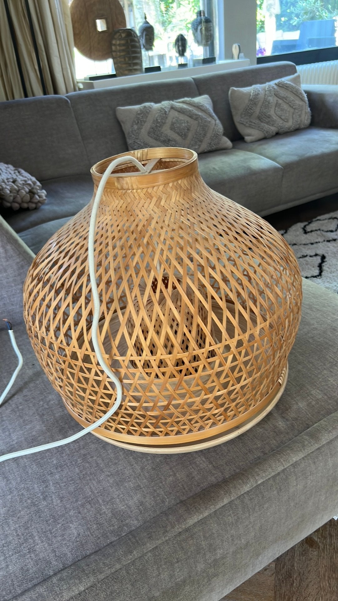Lamp ikea, Ophalen of Verzenden, Zo goed als nieuw, Minder dan 50 cm