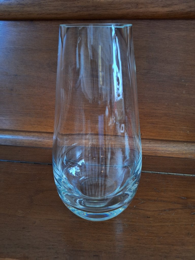 Grote Krosno vaas, 26 cm, Gebruikt, Overige kleuren, Ophalen of Verzenden