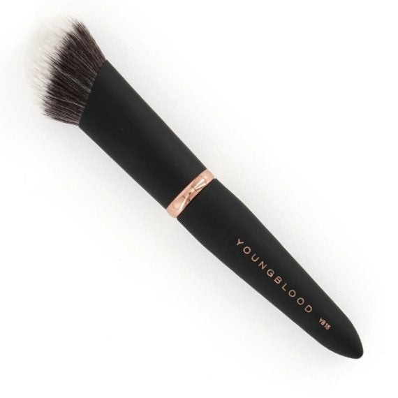 Youngblood Crème Contour Luxe Kwast Nieuw!!, Gehele gezicht, Zwart, Nieuw, Ophalen of Verzenden