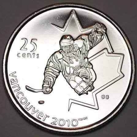 Canada - 25 cent 2009 - Sledge Hockey - Circulated, Verzenden, Noord-Amerika, Losse munt