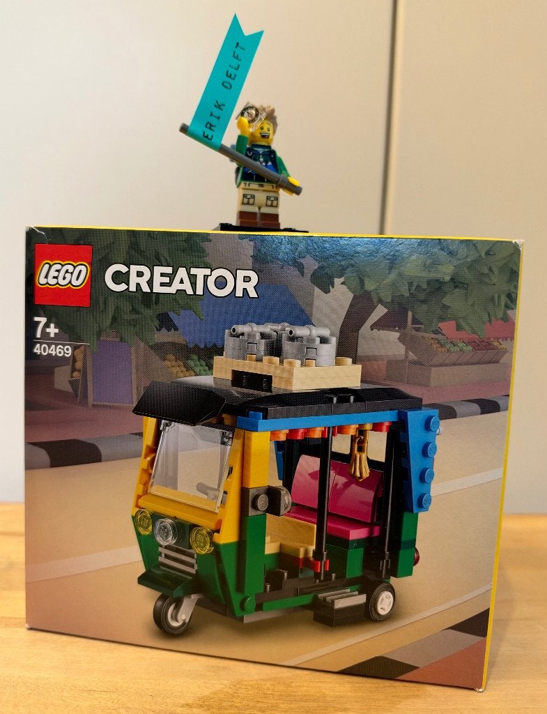 LEGO 40469 | Creator Tuk Tuk | NIEUW, Ophalen, Lego, Nieuw, Ongeopend/sealed