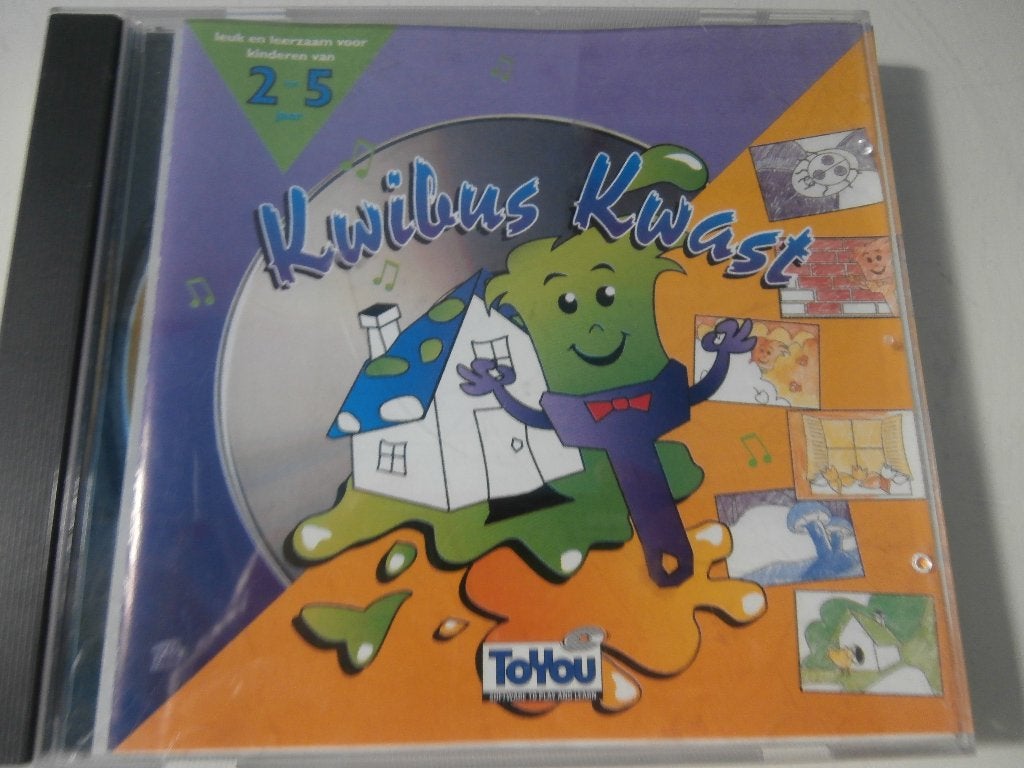 Pc spel Kwibus Kwast kind computer game Toyou verven tekenen, Spelcomputers en Games, Puzzel en Educatief, Gebruikt, 1 speler