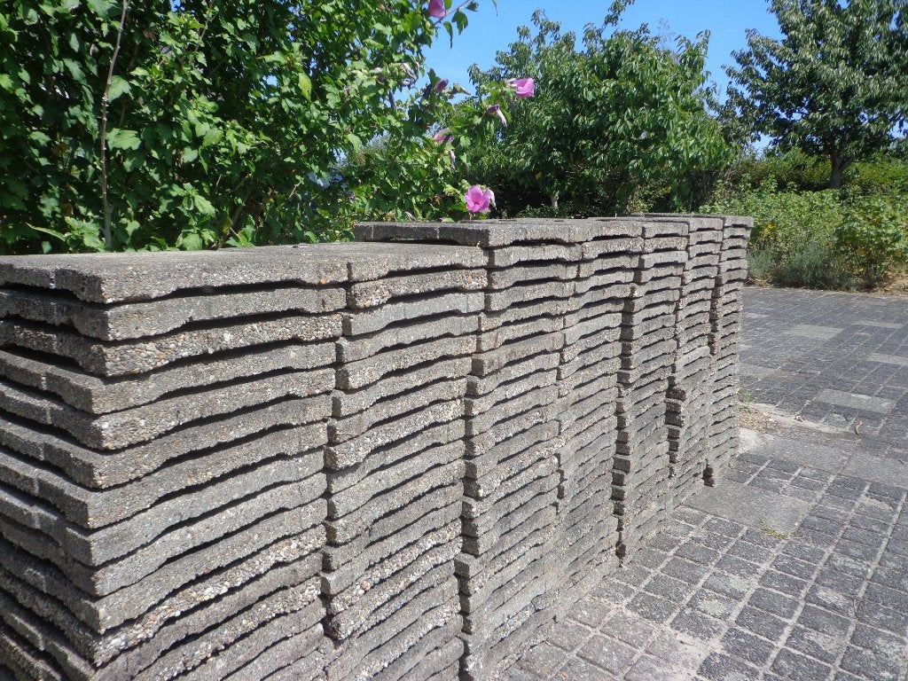 Dakterras tegels, draintegels, Tuin en Terras, Tegels en Klinkers, Ophalen, Gebruikt, 10 m² of meer, Beton