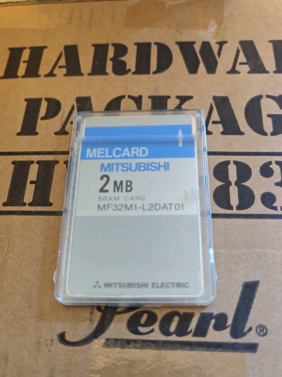 Mitsubishi MELCARD 2MB SRAM Card MF32M1-L2DAT01, Ophalen of Verzenden, Zo goed als nieuw, Overige aantallen