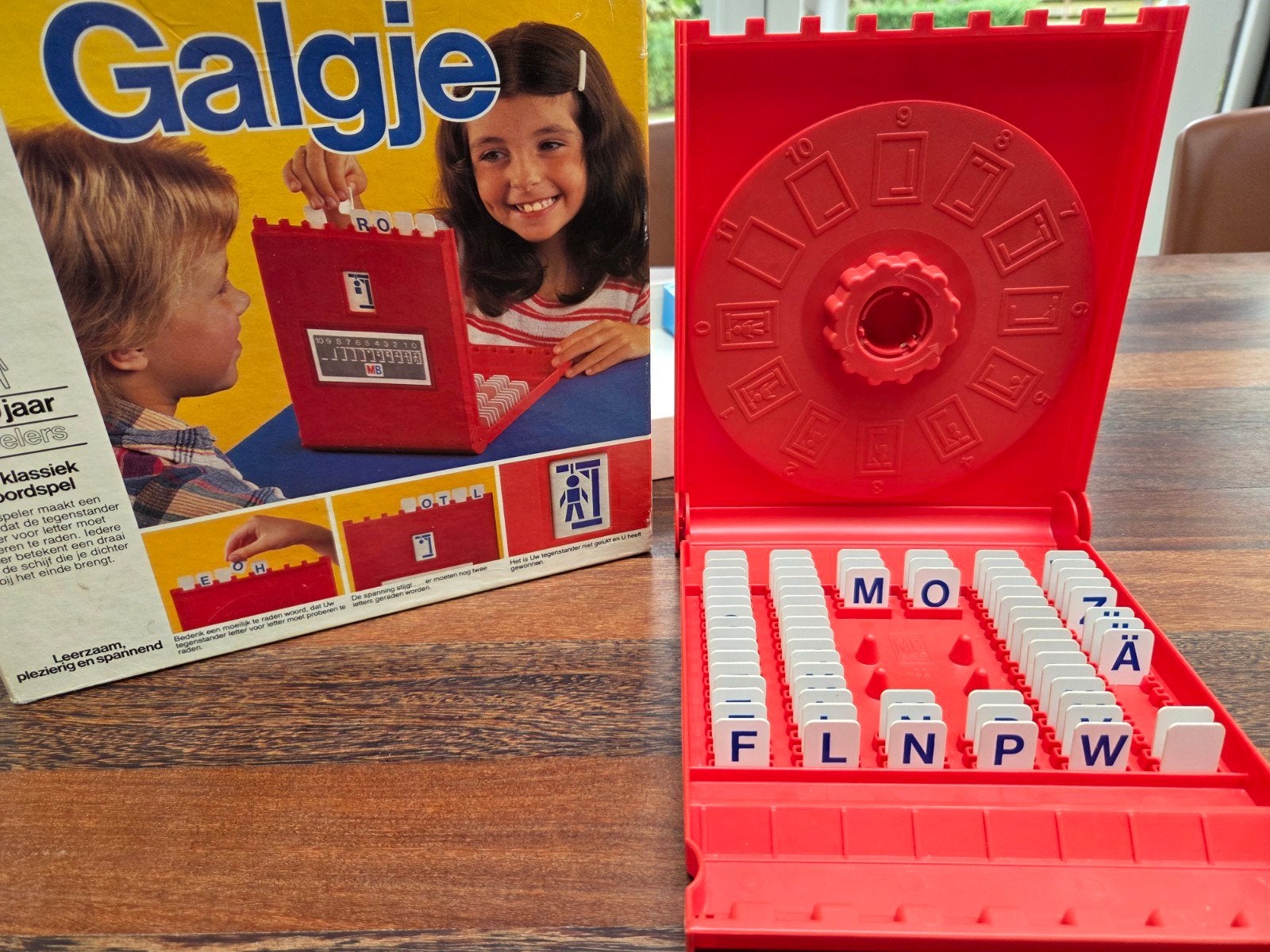 Galgje van MB Spellen - Klassiek woordspel, Hobby en Vrije tijd, Een of twee spelers, Ophalen of Verzenden, Gebruikt, MB Spellen