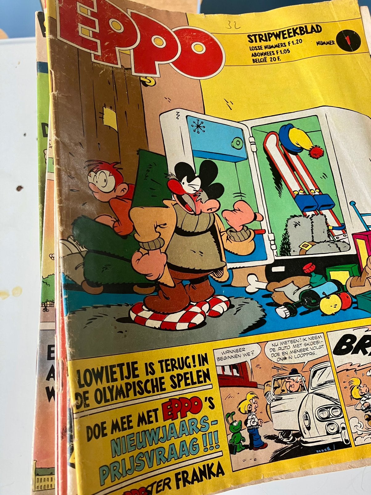 Stapel Eppo’s (1981-1985) GRATIS AFHALEN!, Boeken, Strips | Comics, Europa, Meerdere comics, Ophalen, Gelezen