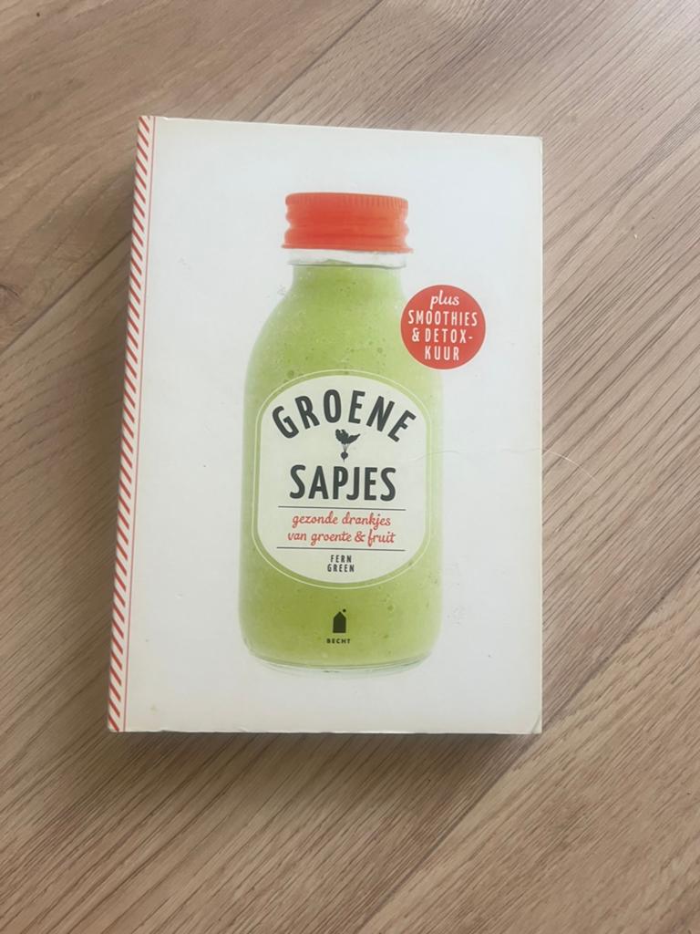Groen Sapjes boek, Ophalen of Verzenden, Zo goed als nieuw, Gezondheid en Conditie