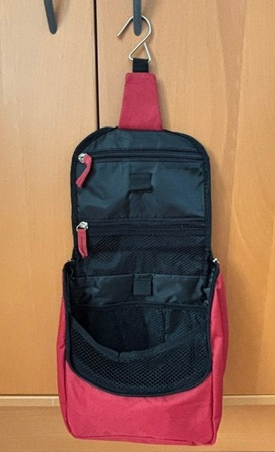 Nieuwe hangende Toilettas - Vakantie / Camping, Ophalen of Verzenden, Nieuw, Rood