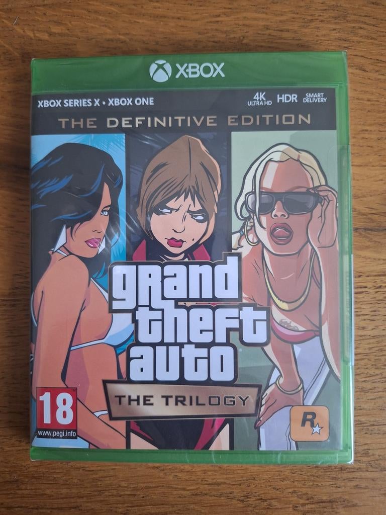 Grand Theft Auto Trilogy (New Sealed) Xbox Series X/One, Ophalen of Verzenden, Nieuw