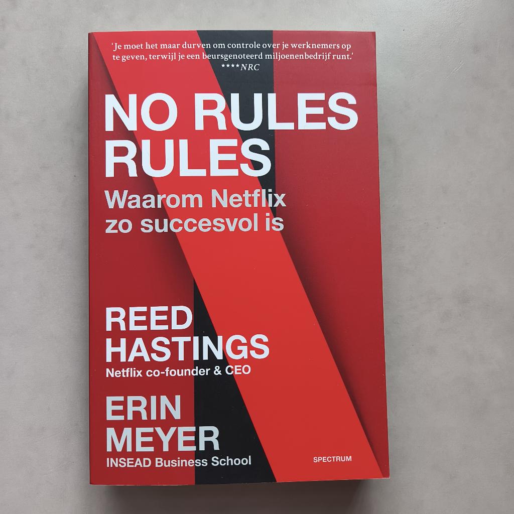 NIEUW -  No Rules Rules: Waarom Netflix zo succesvol is, Boeken, Ophalen of Verzenden, Nieuw, Management
