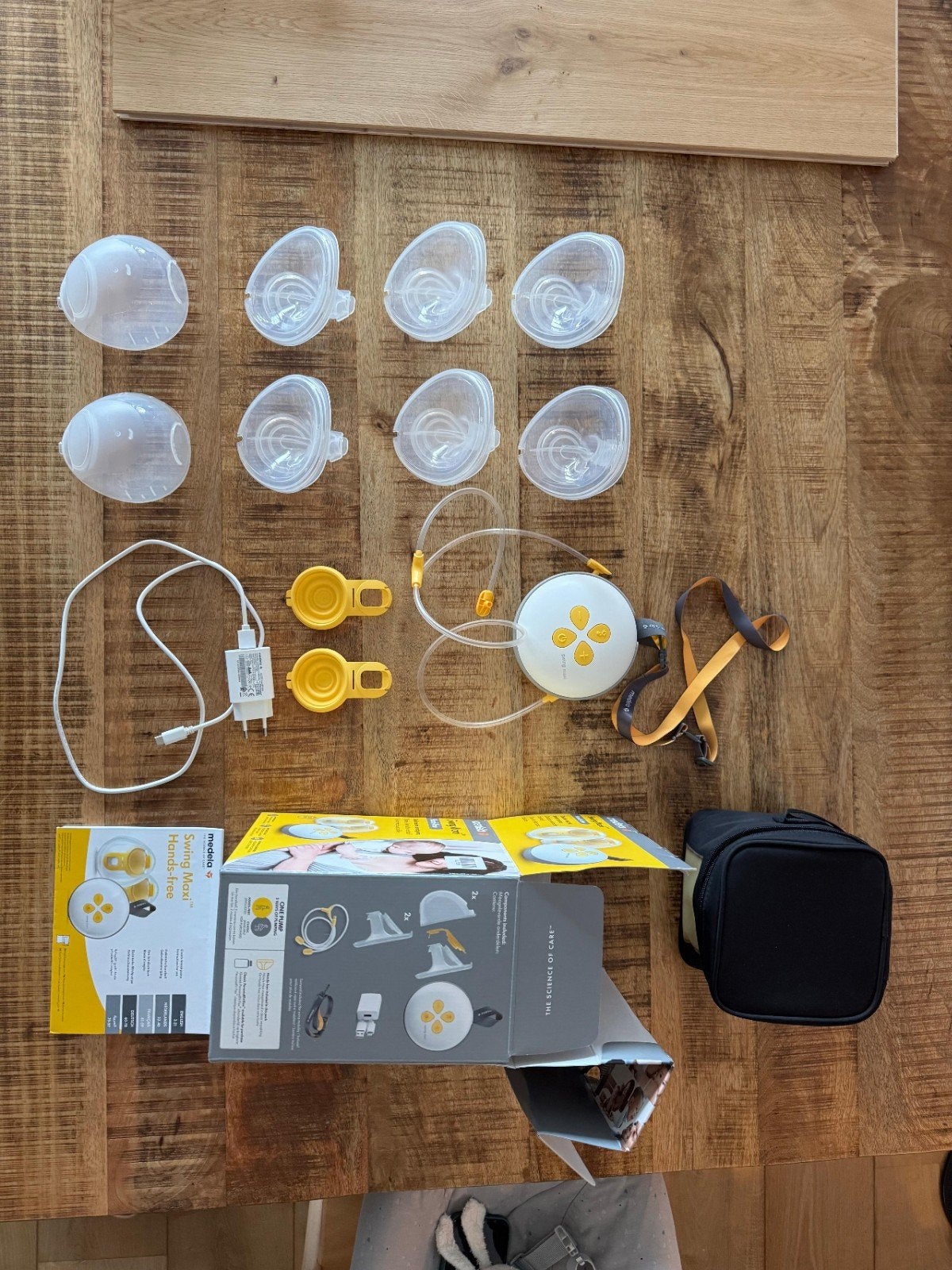 Medela Swing Maxi borstkolf dubbelzijdig draadloos, Ophalen, Zo goed als nieuw
