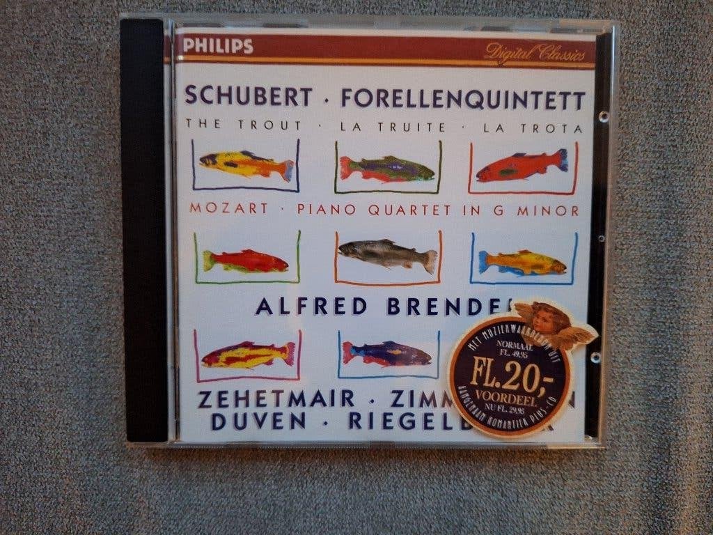 Schubert - Forellenquintett CD, Ophalen of Verzenden, Romantiek, Zo goed als nieuw, Kamermuziek