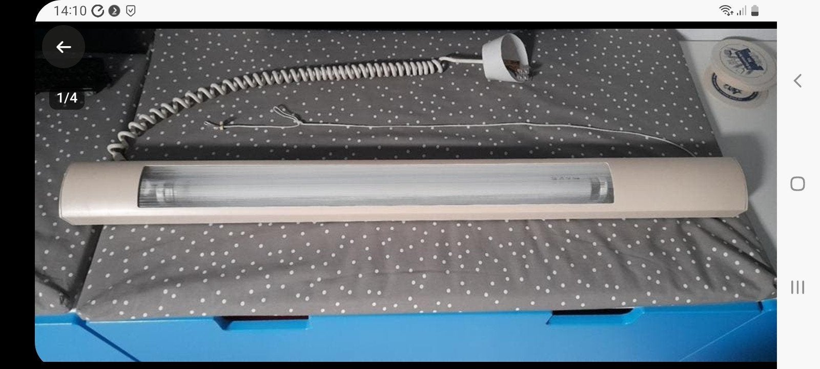 TL-lamp / Lichtbak, Overige merken, Gebruikt, Kunststof, Beige