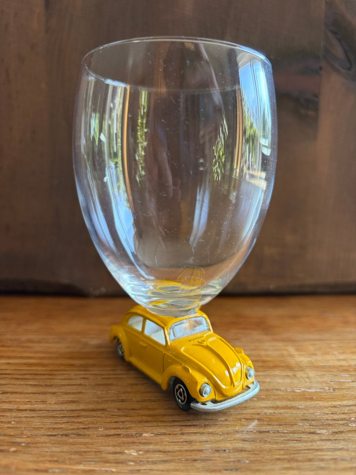 Vintage Majorette VW Kever Wijnglas (Jaren '70) - Origineel!, Ophalen of Verzenden, Zo goed als nieuw, Auto