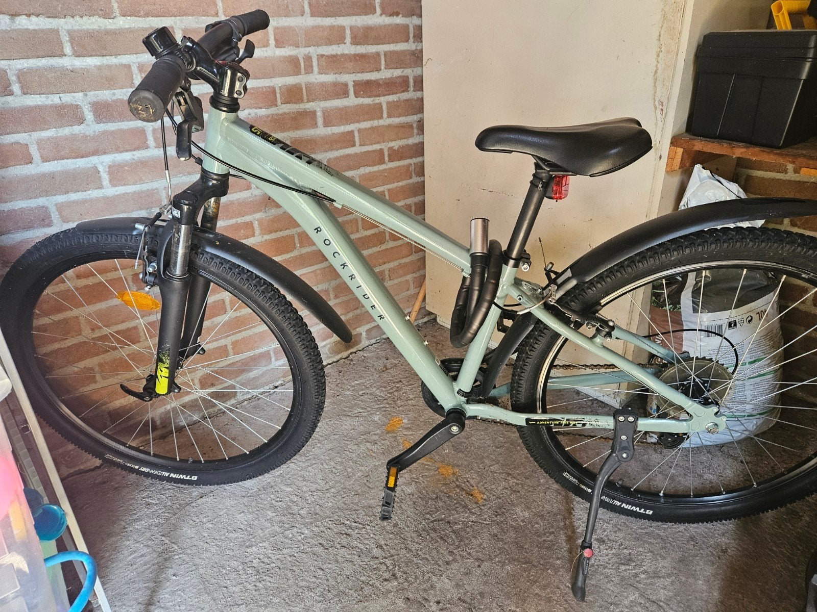 Mountainbike (voor jongens en meisjes), Gebruikt, Velgrem, Versnellingen, Rockrider