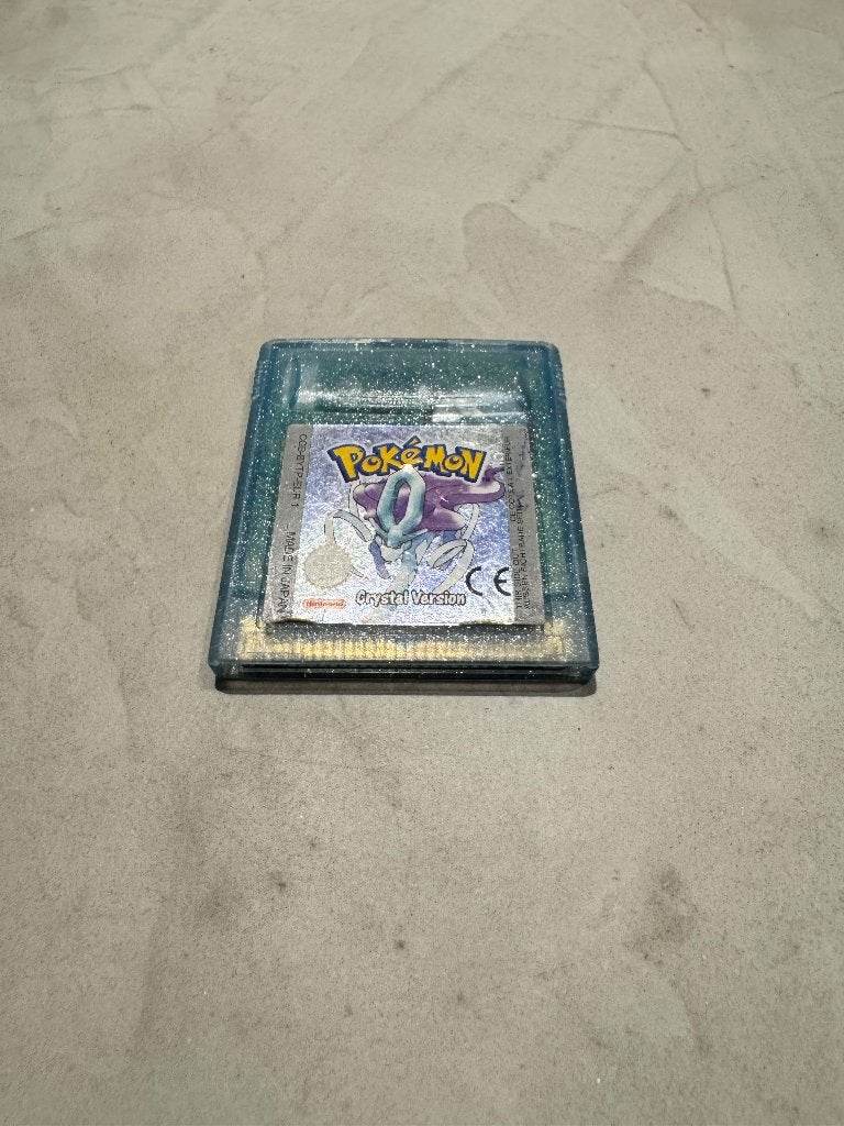 Pokemon Crystal Version Game Boy Color (GBC) cartridge, Ophalen, Gebruikt, 1 speler, Role Playing Game (Rpg)