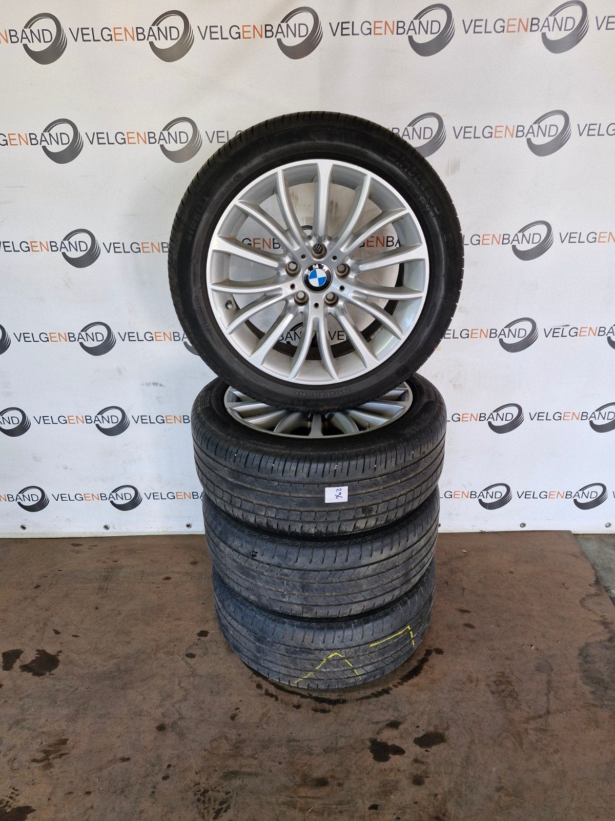 Zomerset BMW 5 serie F10 F11 245 45 18 5x120 72.5 zomerband, 18 inch, ., Ophalen of Verzenden, .