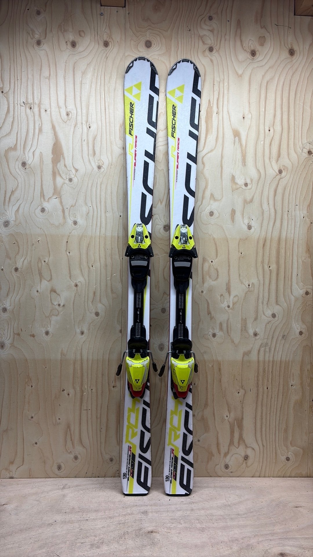 Fischer RC4 JR kinderski’s – 130 cm – Inclusief bindingen, 100 tot 140 cm, Ophalen of Verzenden, Ski's, Fischer