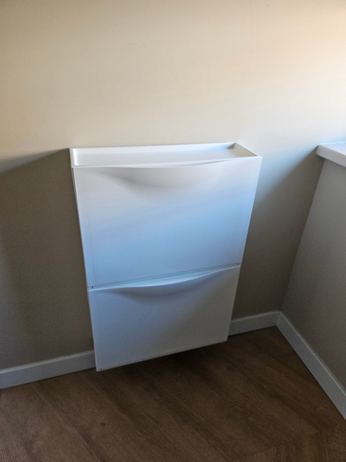 IKEA TRONES schoenenkast (2 stuks) - 52x18x39 cm, Huis en Inrichting, Kasten | Schoenenkasten, Ophalen, Gebruikt, Modern, Scandinavisch