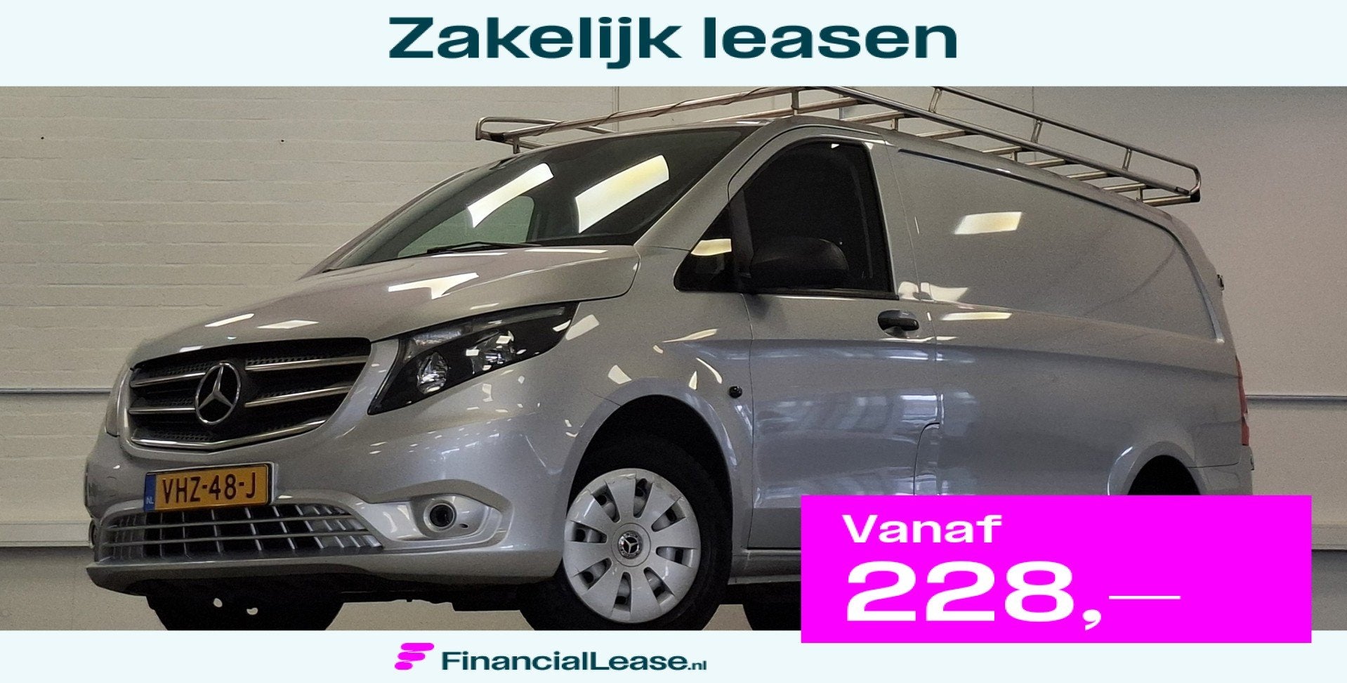 Mercedes-Benz EVito EVito Lang 41 kWh SOH 92% Airco Camera 3, Gebruikt, Zwart, 41 kWh, 116 pk