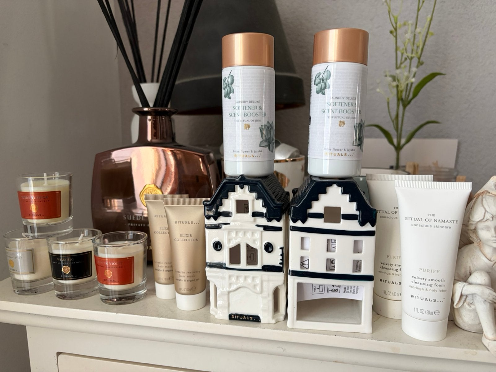 Rituals kaarsjes wasverzachter namaste haarmasker alles €2, Ophalen, Nieuw