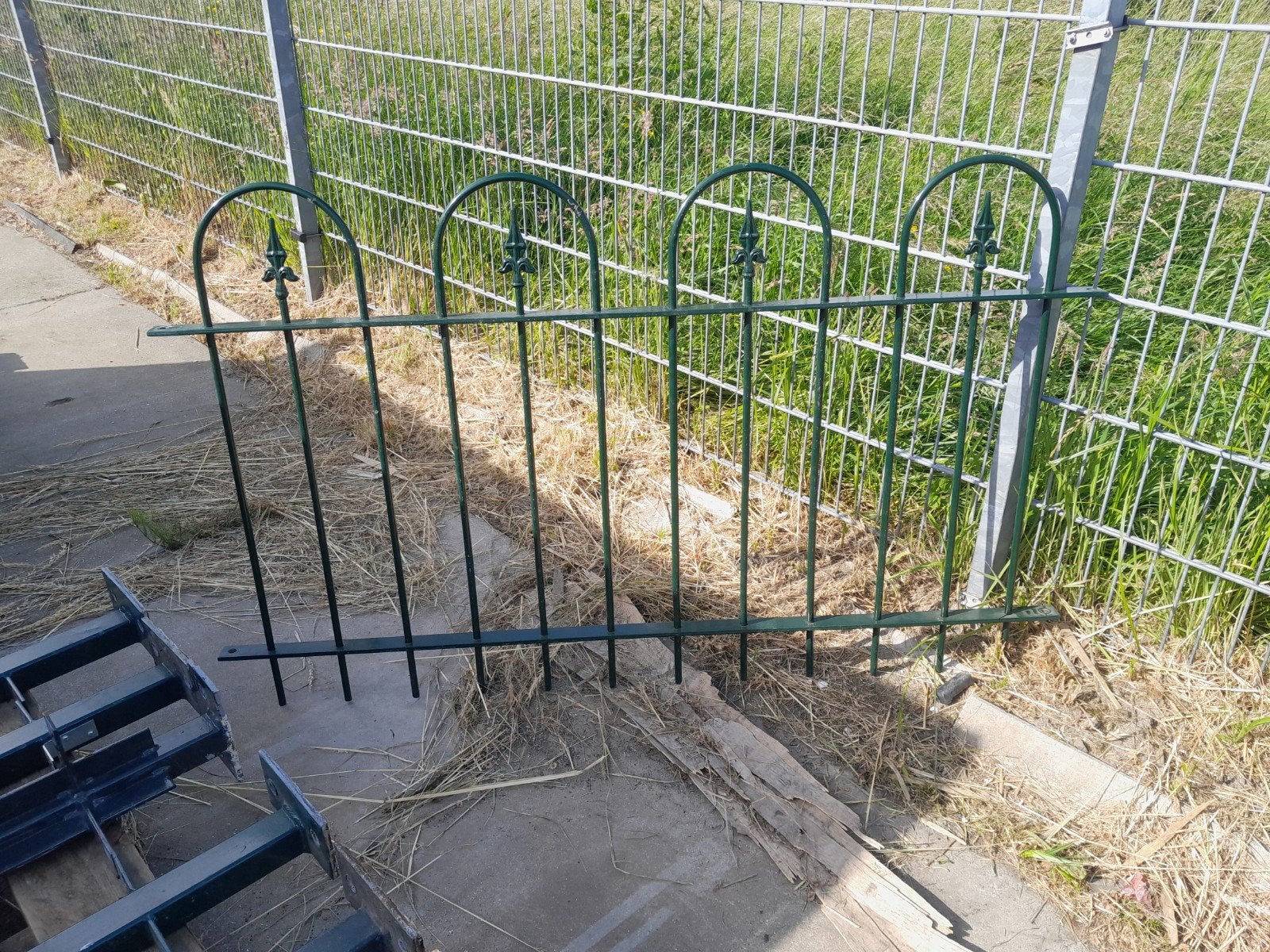 sierhekwerk metaal, Tuin en Terras, Ophalen, Gebruikt, IJzer, Sierhekwerk