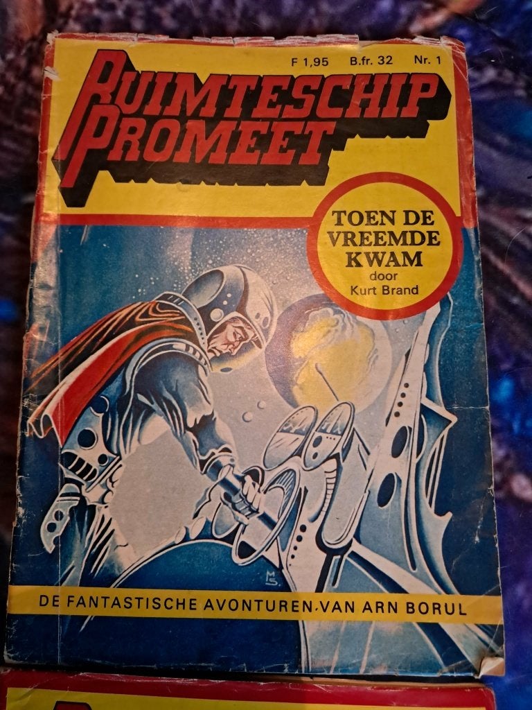 Div sf en misdaad blaadjes, Ophalen, Gelezen, Diverse auteurs, Nederland