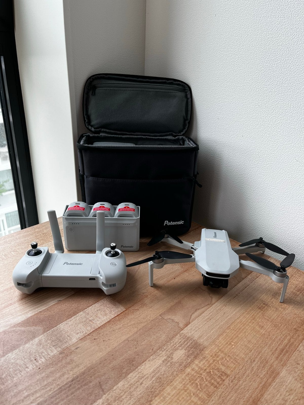 Potensic Atom SE 4k Drone Fly More Combo, Ophalen, 30 tot 45 minuten, Return to Home, Zo goed als nieuw
