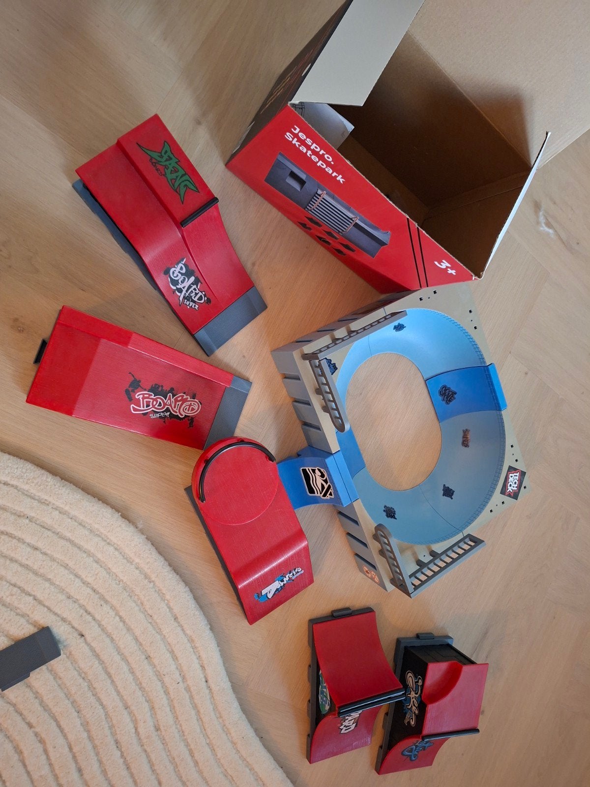 Jespro Skatepark - Fingerboard Speelset, Ophalen of Verzenden, Zo goed als nieuw, Jongen of Meisje