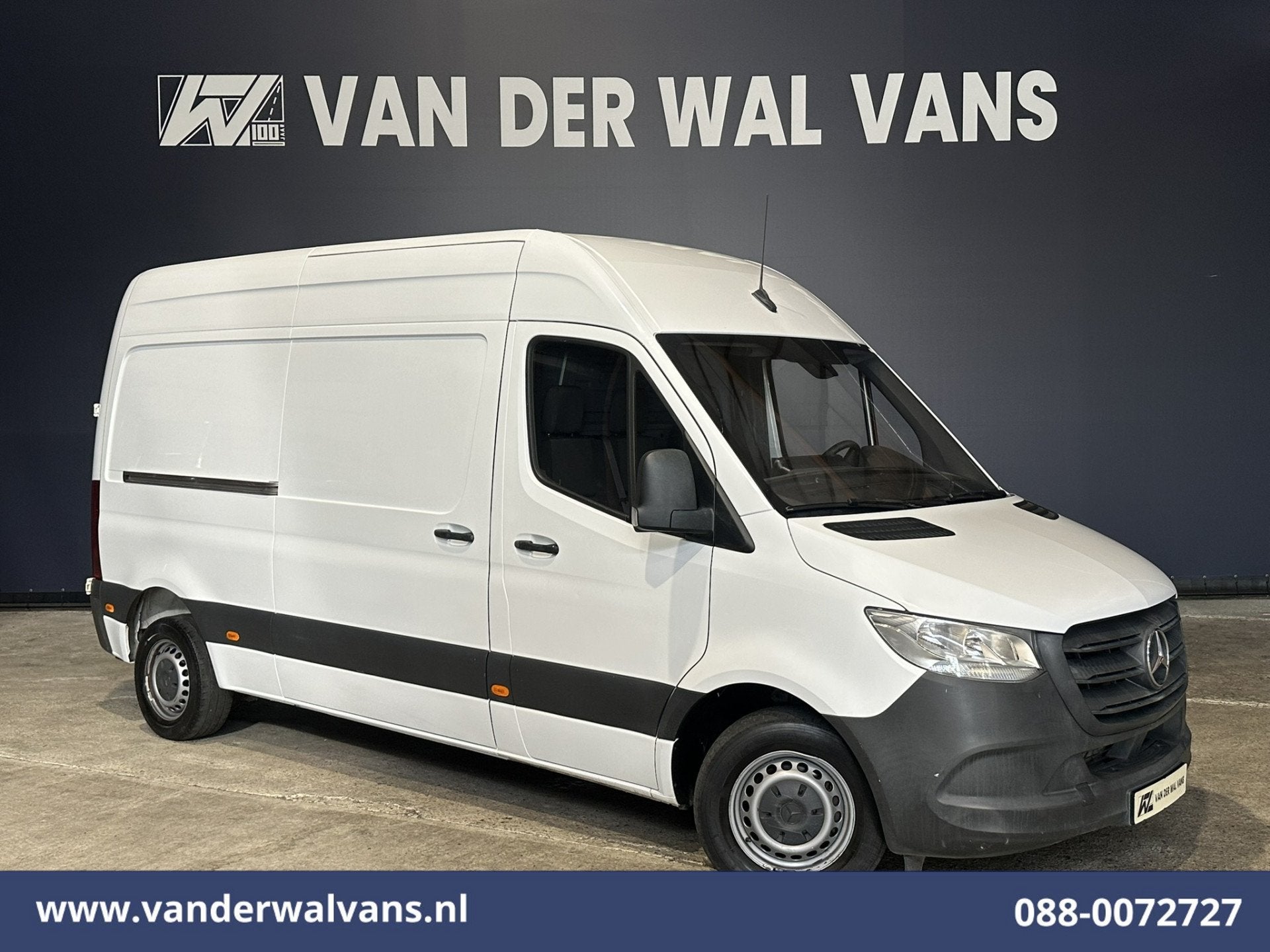 Mercedes-Benz Sprinter 214 CDI 143pk L2H2 Euro6 Airco | Came, Auto's, Bestelauto's, Stof, Gebruikt, 2000 kg, 2080 kg