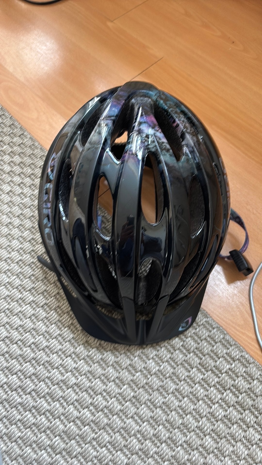 Fietshelm, Fietsen en Brommers, Ophalen of Verzenden, Zo goed als nieuw, Dame