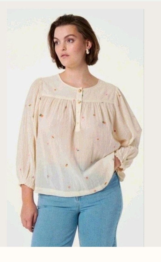 Fabienne Chapot Bindi top/ blouse maat 36 *nieuw *, Kleding | Dames, Fabienne Chapot, Ophalen of Verzenden, Nieuw, Maat 36 (S)