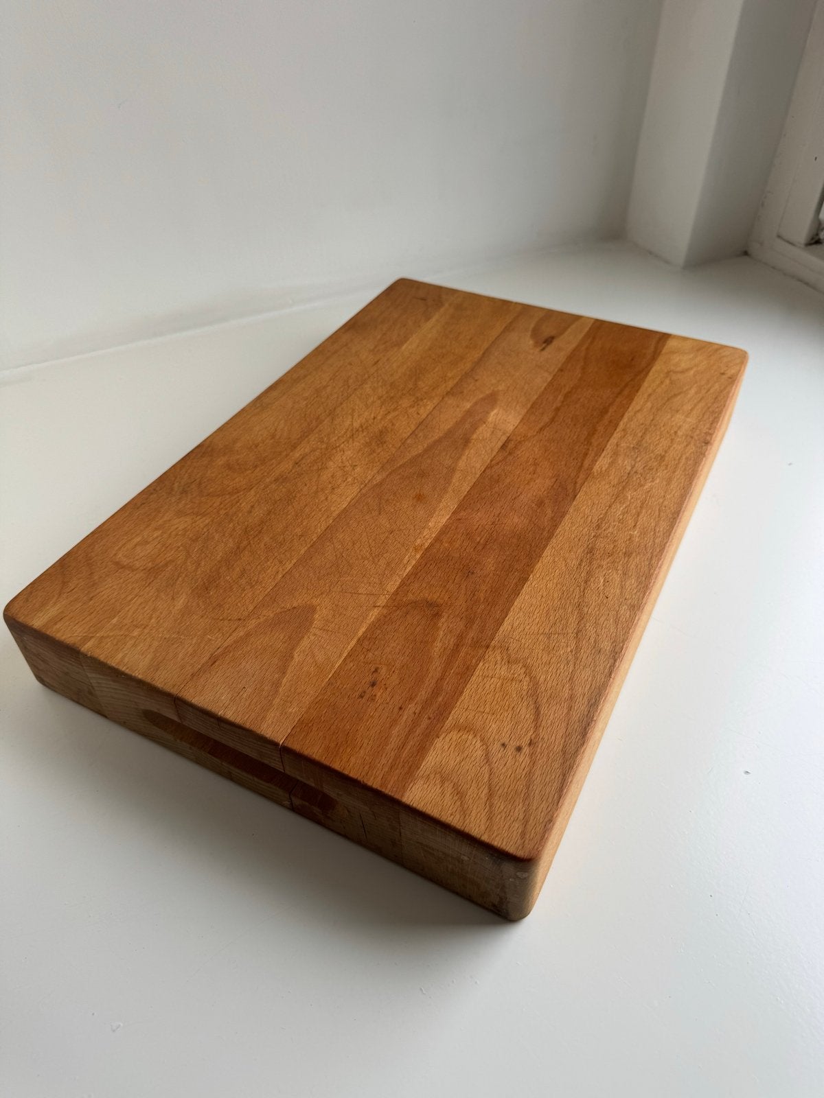 Houten snijplank / hakblok, Ophalen, Gebruikt, Hout, Snij-/serveerplank
