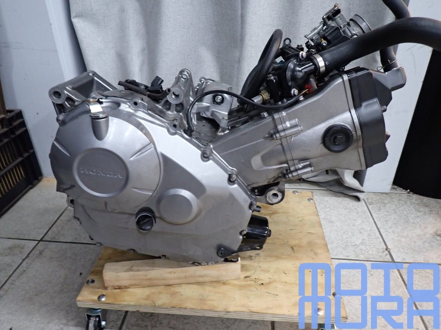 Motorblok voor de Honda NC700 X 2011 - 2015 NC 700 motor blo, Gebruikt, -, -, Ophalen of Verzenden