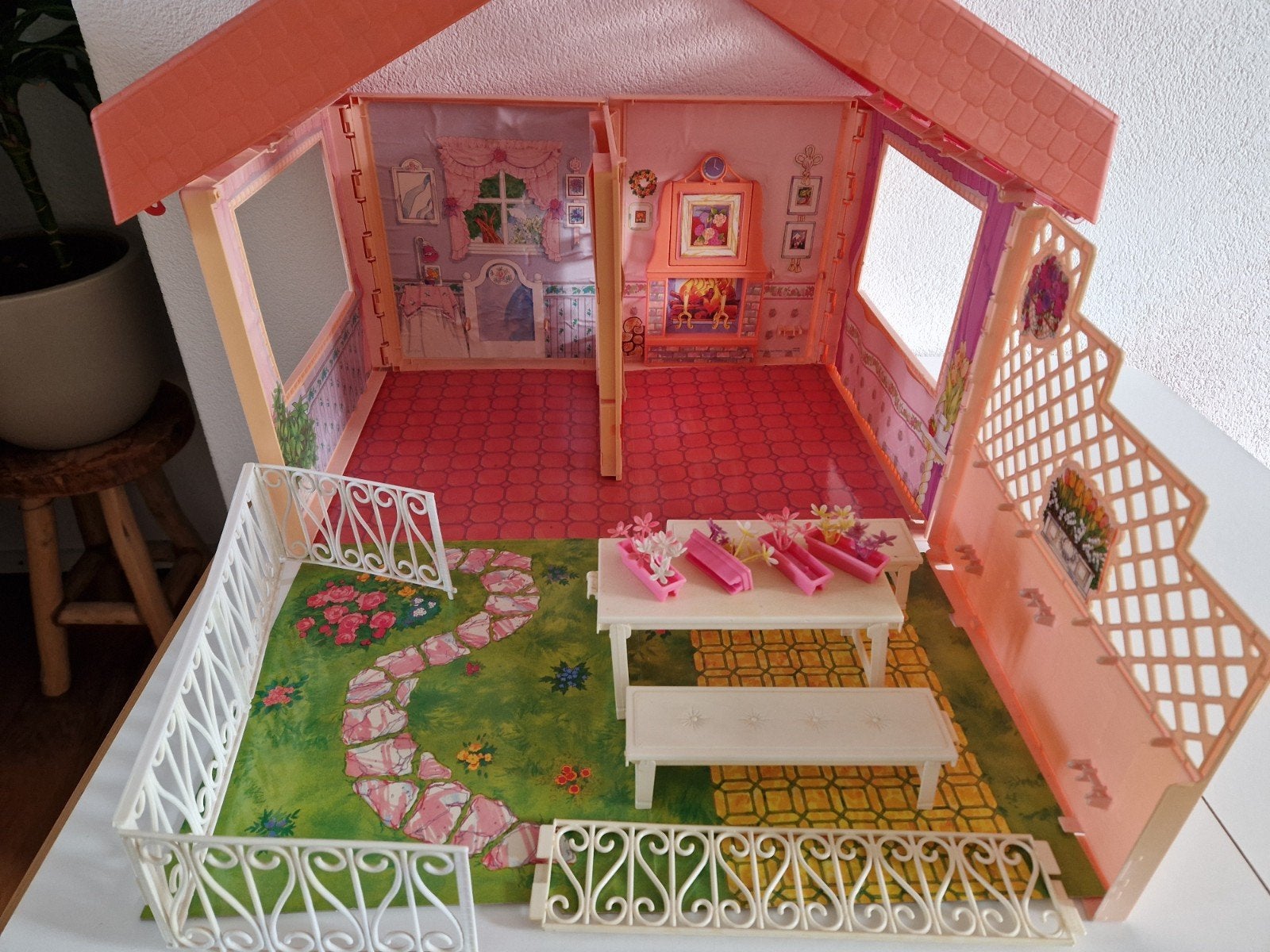 Vintage Barbie Mattel Poppenhuis, Ophalen of Verzenden, Gebruikt, Poppenhuis