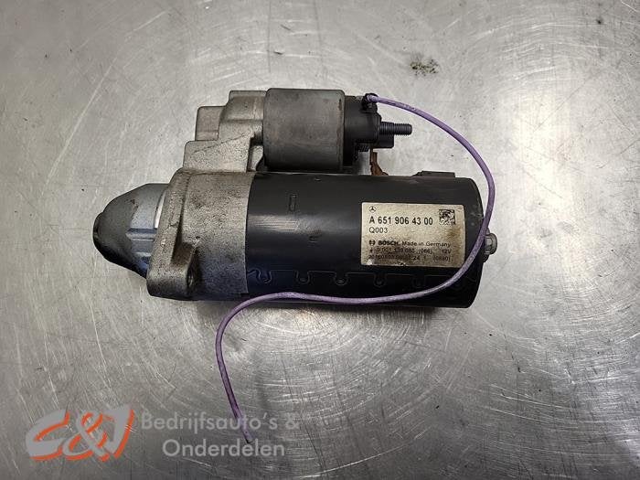Startmotor van een Mercedes Vito, Gebruikt, -, Ophalen of Verzenden, -