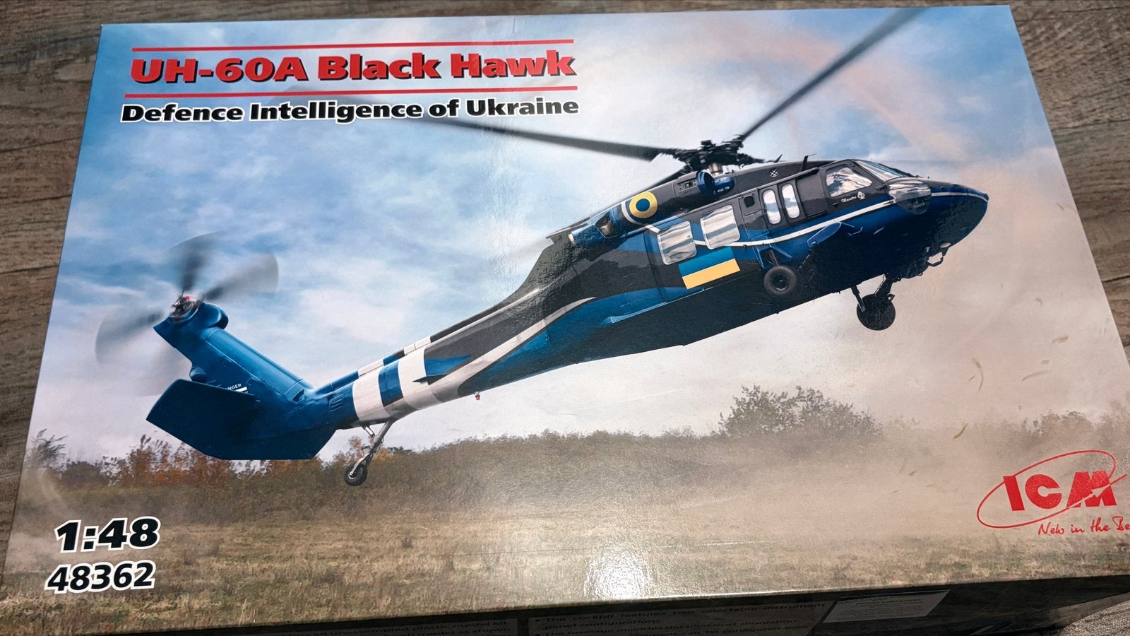 ICM 1:48 UH-60A Blackhawk Modelbouw Helikopter, Overige merken, Helikopter, Nieuw, Ophalen of Verzenden