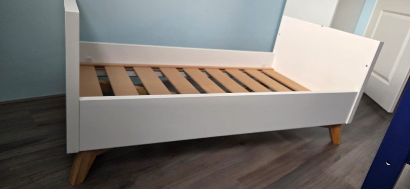 Meegroeibed  TWF 70x150 cm - Ideaal voor 0-4 jaar, Ophalen, Gebruikt, 70 tot 85 cm, 140 tot 160 cm