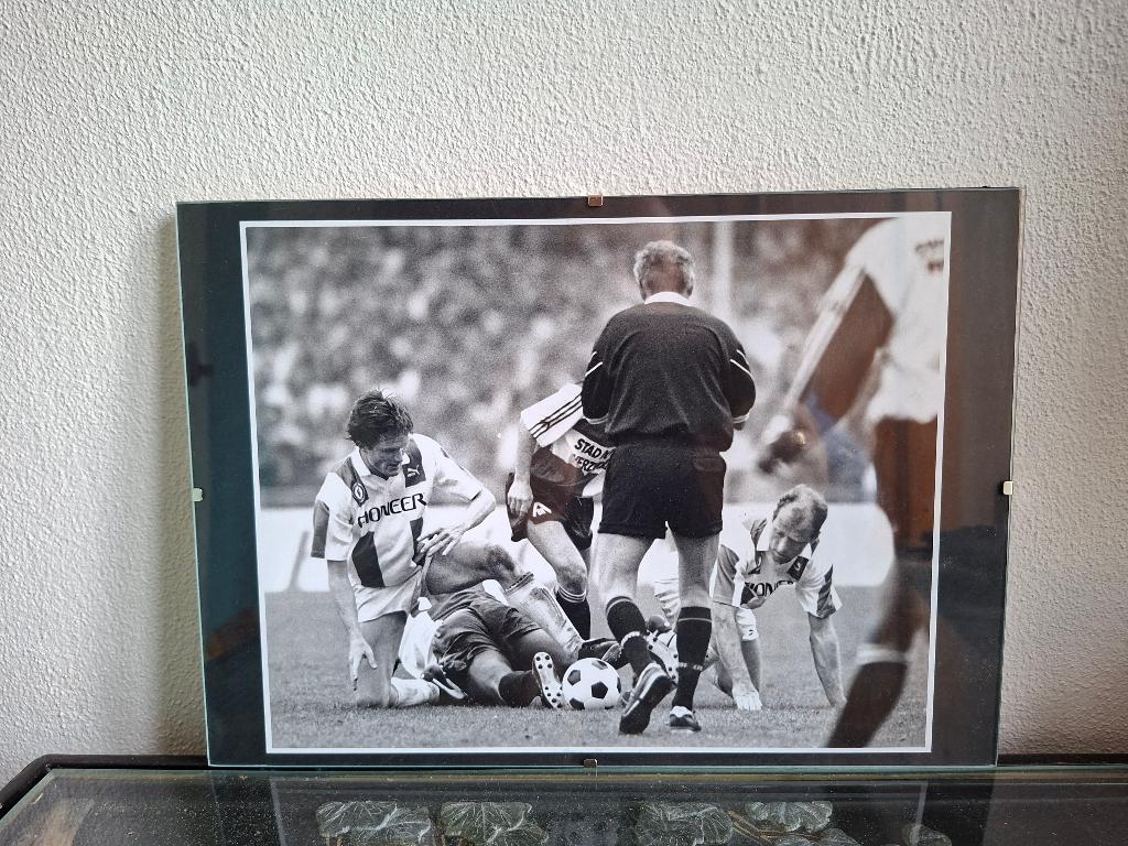 Foto / Voetbal / FC Groningen - Feyenoord / 12-04-1992, Ophalen of Verzenden, Gebruikt, Feyenoord, Overige typen