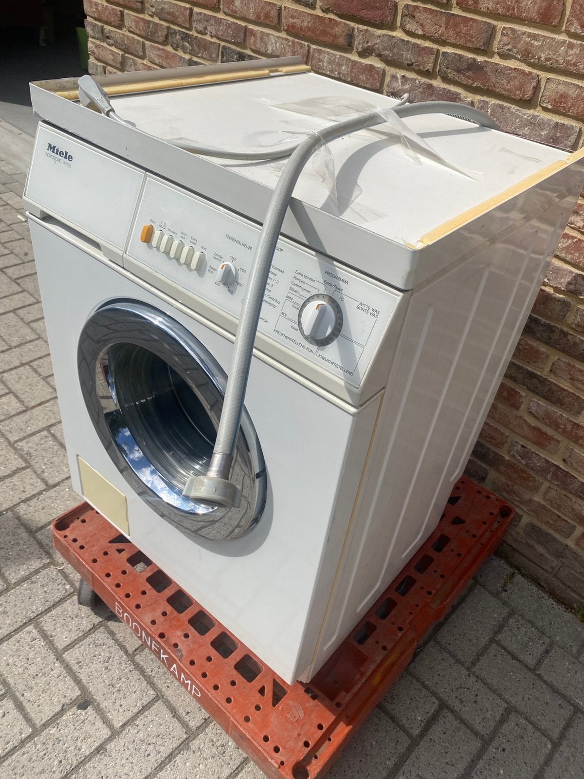 Mielle wasmachine, Witgoed en Apparatuur, Ophalen, Zo goed als nieuw, 1200 tot 1600 toeren, 85 tot 90 cm