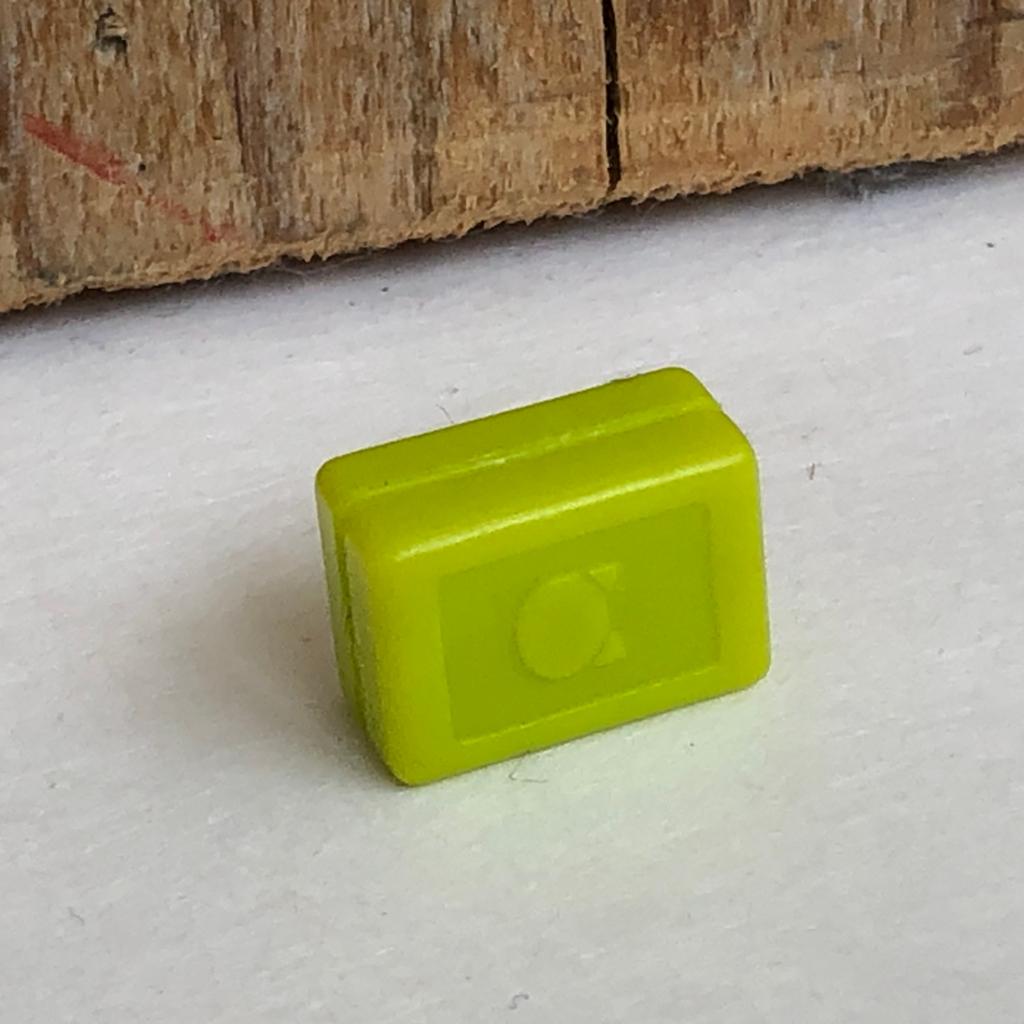 Zeep blok groen geel, Ophalen of Verzenden, Zo goed als nieuw, Toebehoren