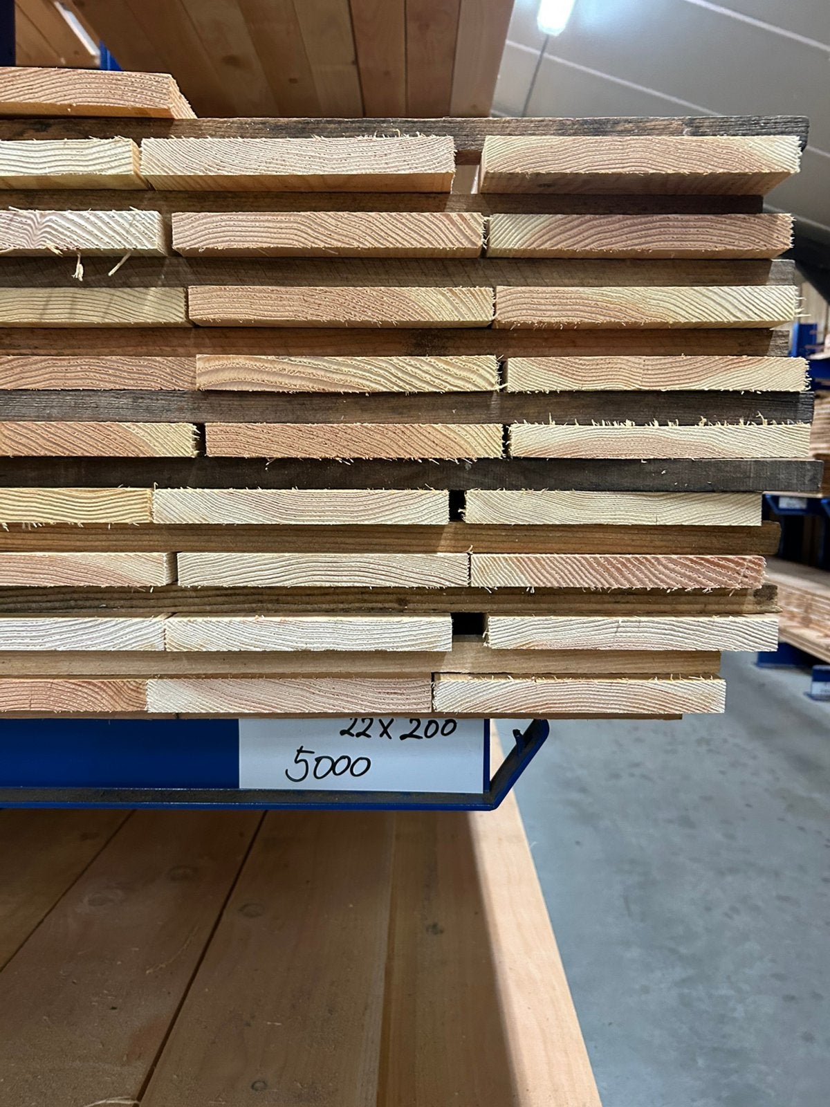 Douglas planken fijnbezaagd 22x200mm, Ophalen, Nieuw, 250 cm of meer, Planken