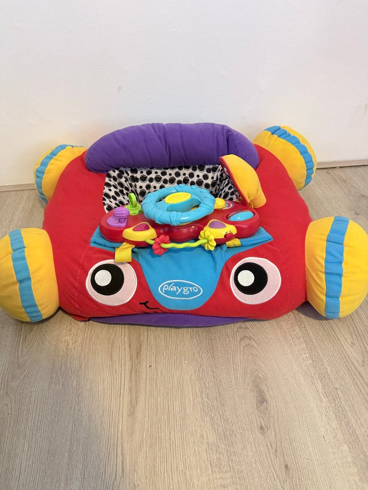 Playgro Baby zitkussen - Zo goed als nieuw, Ophalen of Verzenden, Zo goed als nieuw, Auto, Met geluid