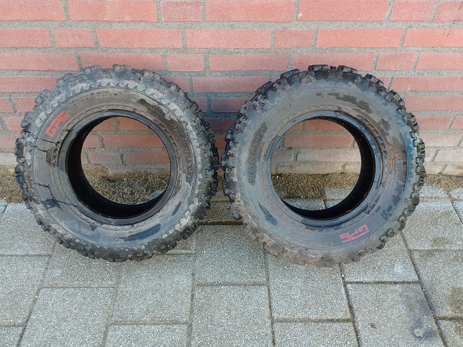 Quad banden All road/ Off Road AT21x7x10, Ophalen, Gebruikt