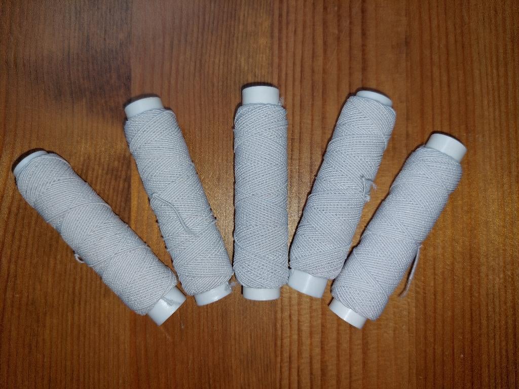 5 rolletjes smock / rimpel elastiek, ., Nieuw, Ophalen of Verzenden, .