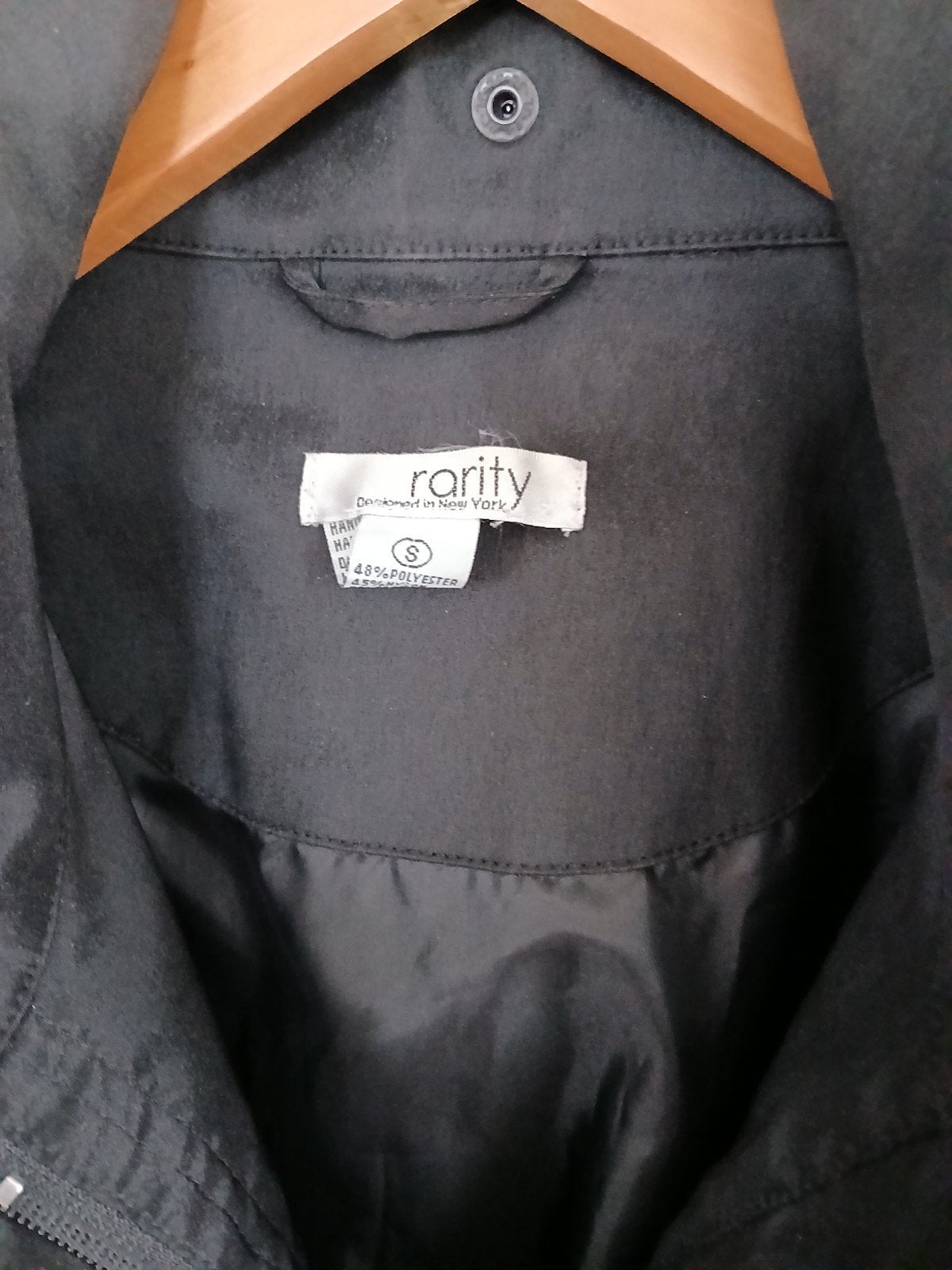 Rarity Elegante Dames Jas - Zwart, Maat S, Kleding | Dames, Jassen | Zomer, Ophalen, Rarity, Zwart, Zo goed als nieuw