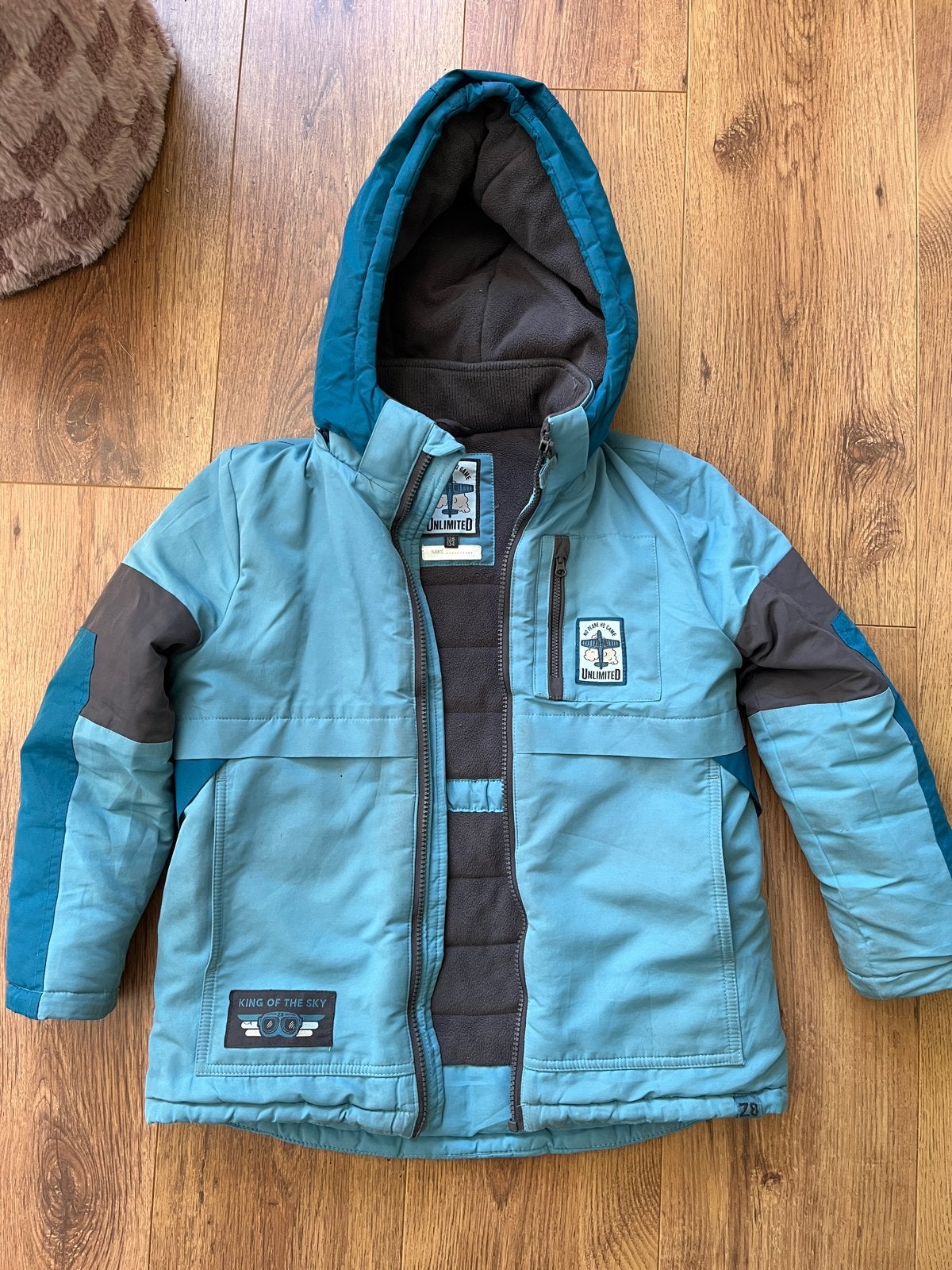 Stoere Z8 winterjas voor jongens - Maat 128/134, Kinderen en Baby's, Ophalen of Verzenden, Gebruikt, Jongen